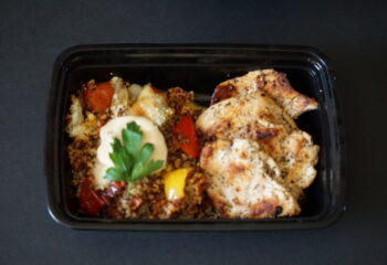 Roasted Vegetable Quinoa with Chicken