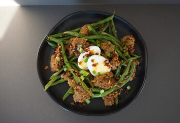 SPICY PORK AND GREEN BEANS